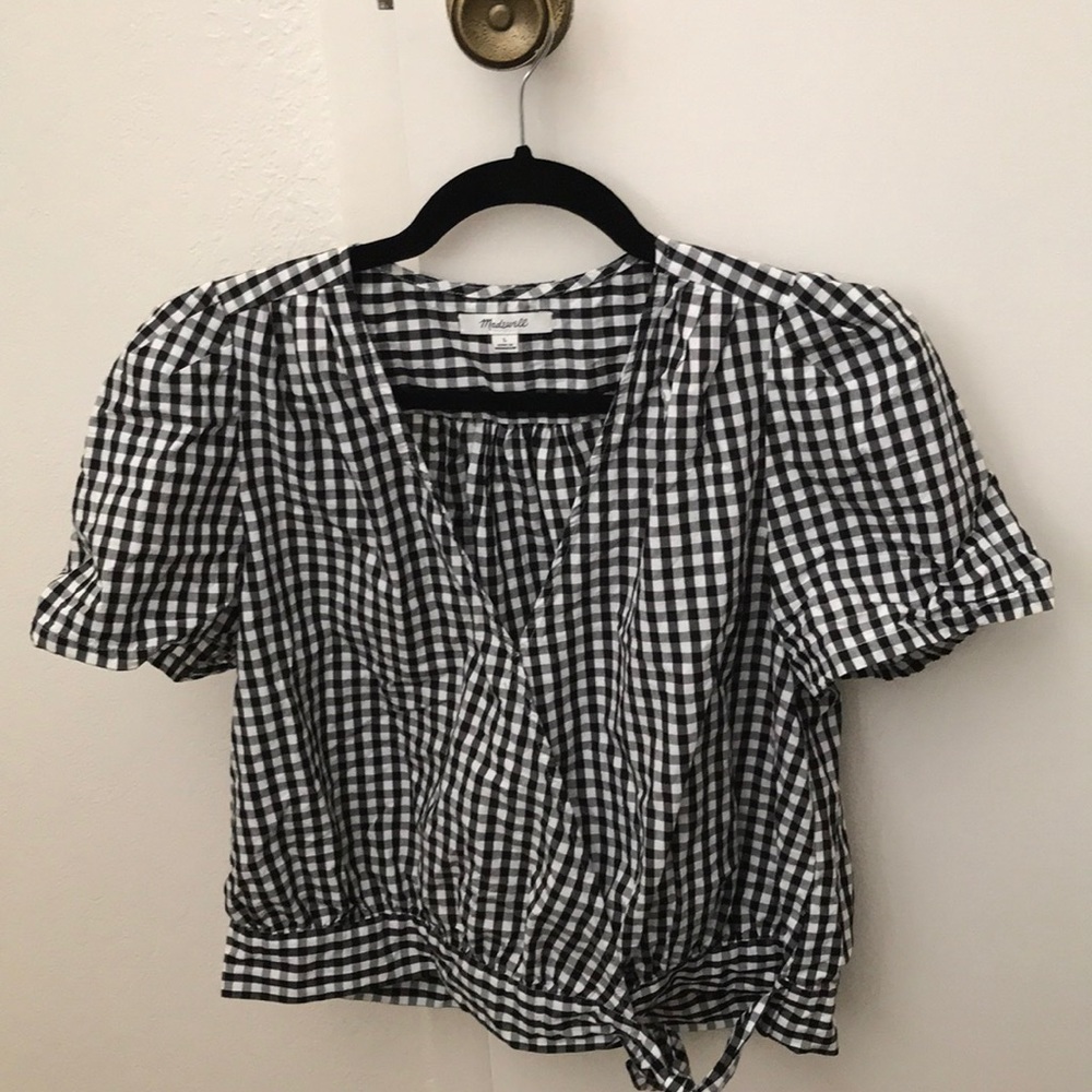 Final Price Cut ✂️ Madewell gingham top